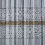 Perdea albă cu auriu pentru un aspect modern și elegant - imagine 2