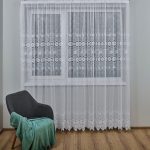 Perdea Albă semitransparentă- Ideală pentru orice fereastră