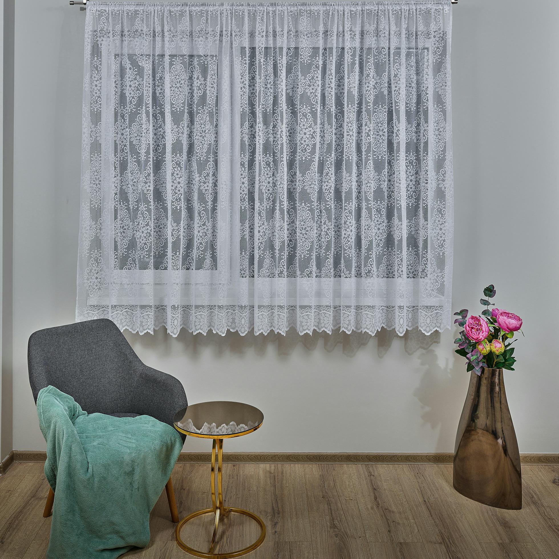 4035 Perdea Cu Model Floral – Fiecare Fereastră Devine Artă - imagine 1