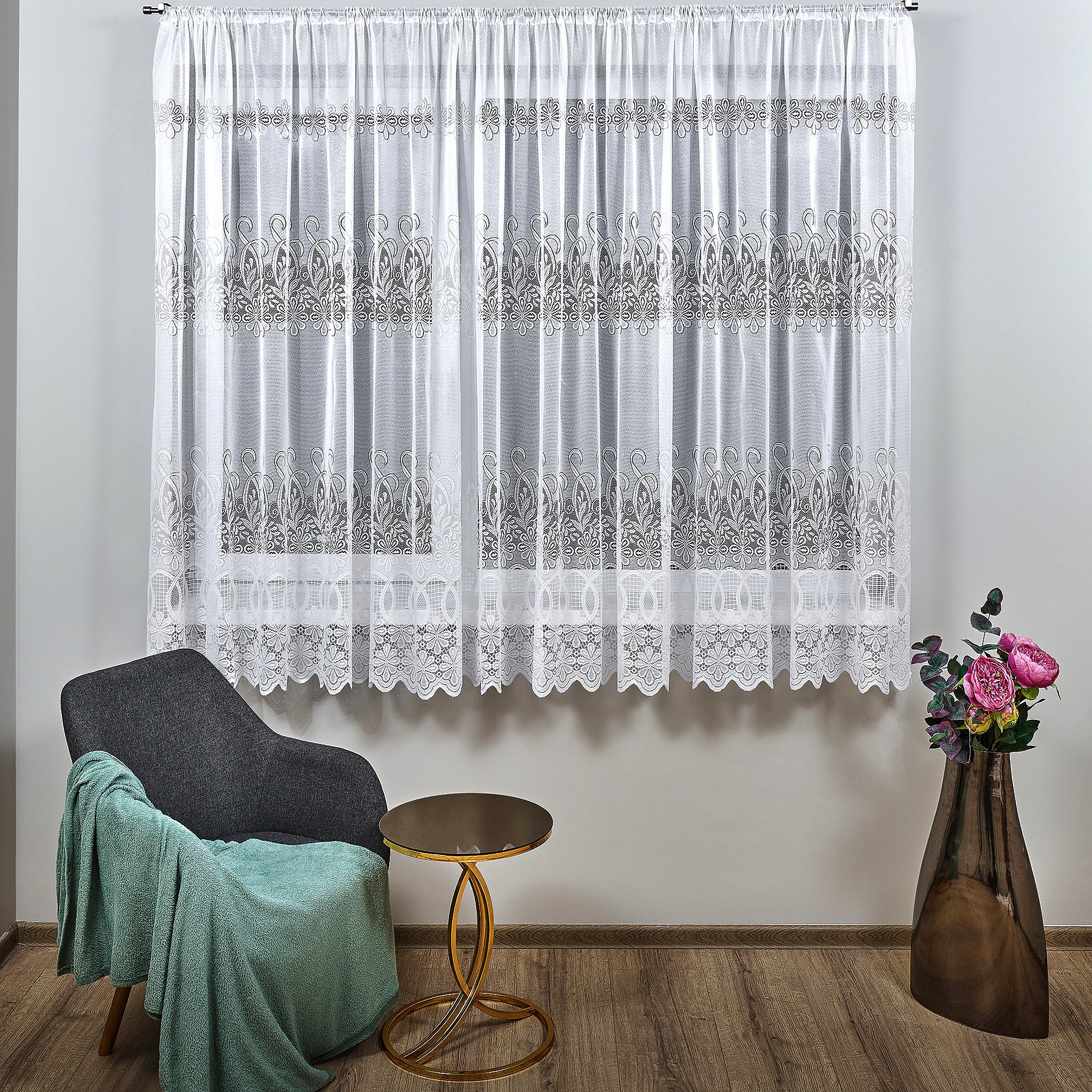 5953-1.8_2 Perdea Albă-Secretul Eleganței Desăvârșite - imagine 1