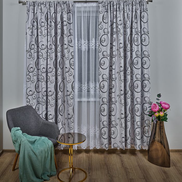 Draperie Blackout Model Crenguțe - cea mai bună soluție pentru o atmosferă minunată - imagine 1